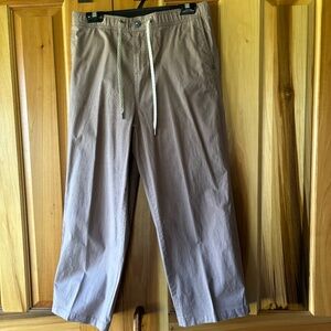 Vuori salmon pink organic cotton pants size L